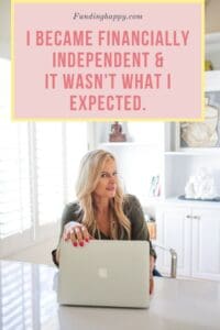 woman who is financially independent