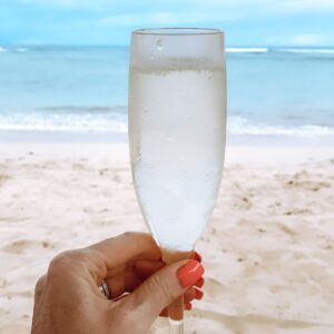 cocktail on the beach