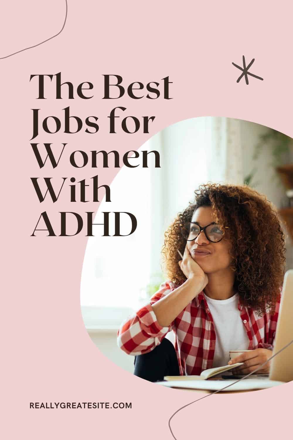 women at work with adhd