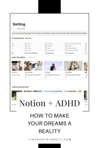 ADHD Planning in Notion