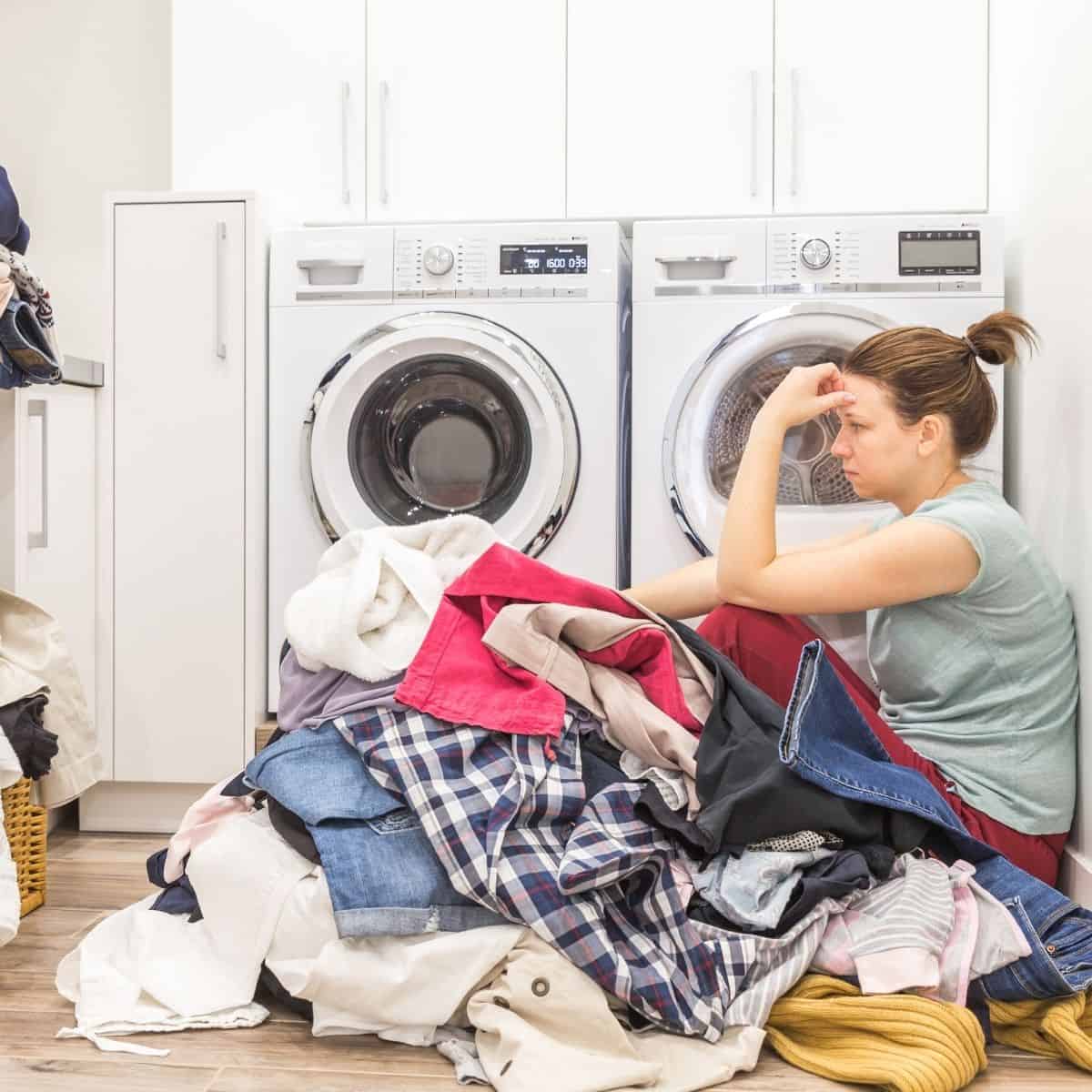 ADHD woman giving up on goals