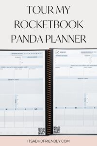 rocket book panda planner