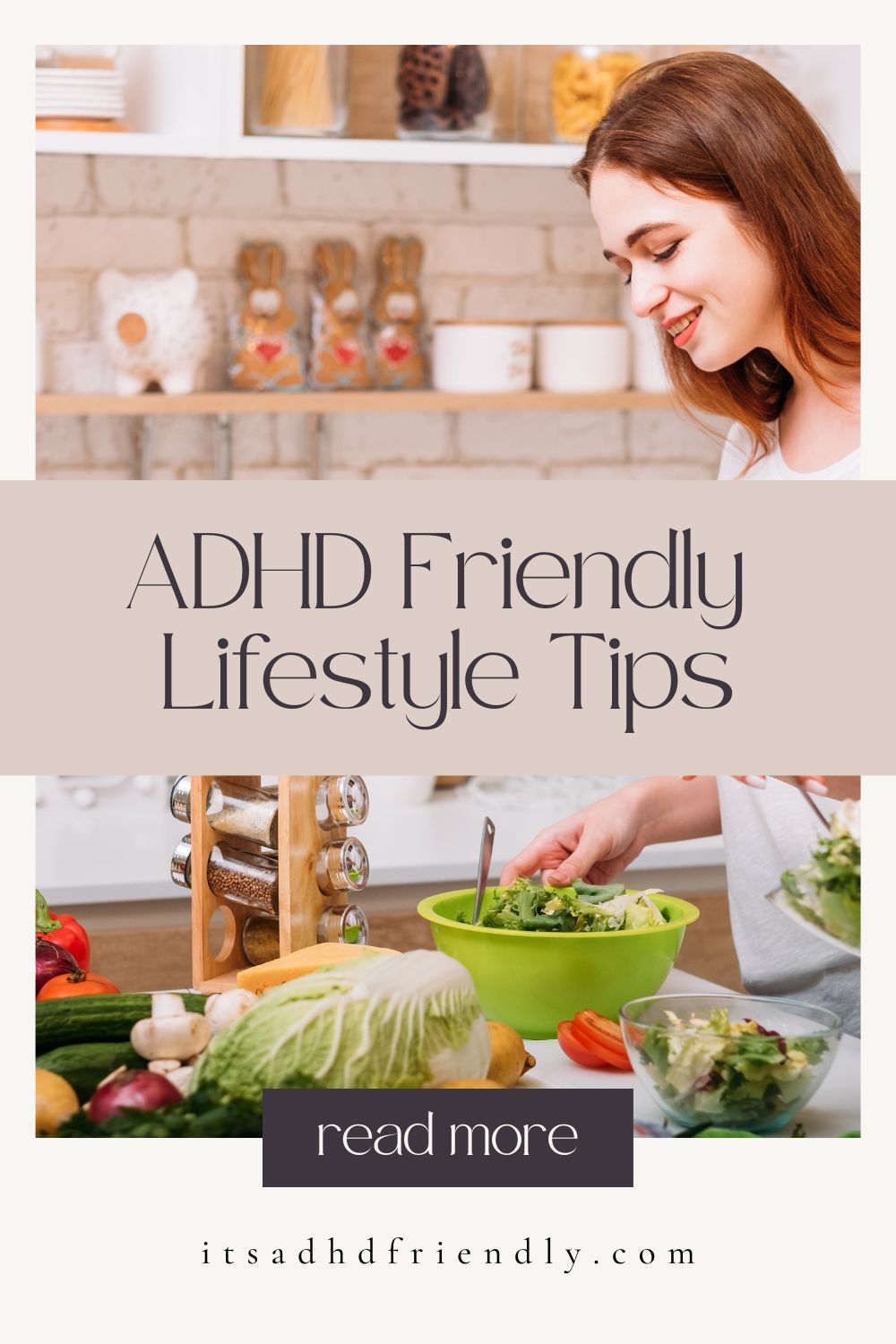 ADHD friendly lifestyle in the kitchen