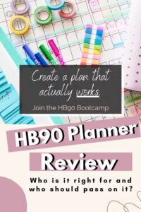 HB90 Planner
