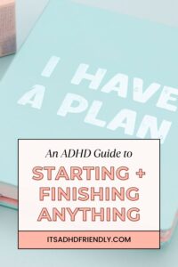 ADHD planning